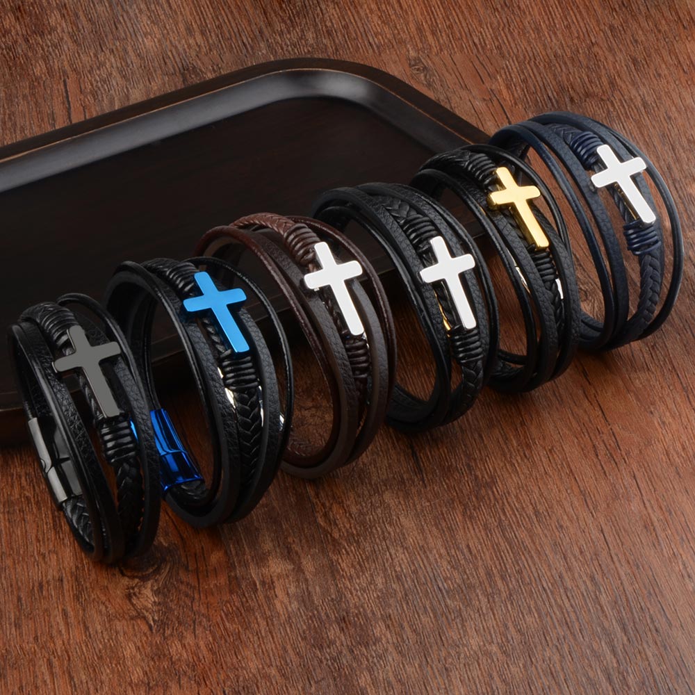Classic Design Cross Bracelets