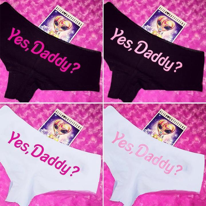 Yes Daddy? Cotton Panties