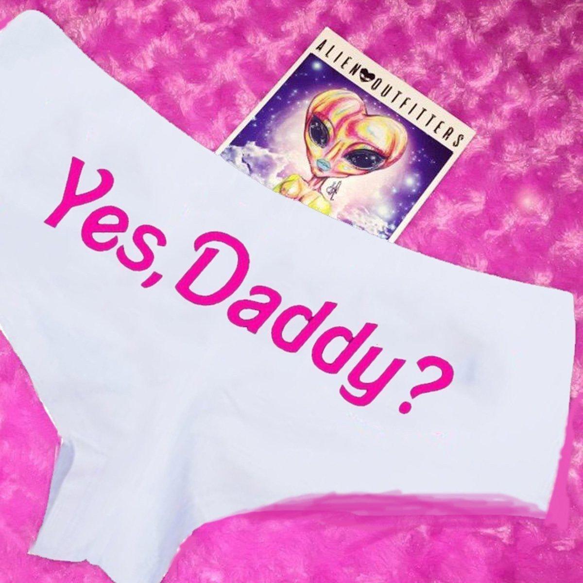 Yes Daddy? Cotton Panties