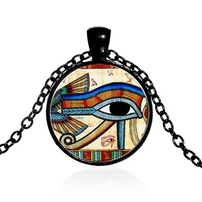 Ancient God Horus Eye Necklace Amulet