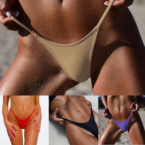 Micro Brazilian Tanga Bikini Bottom