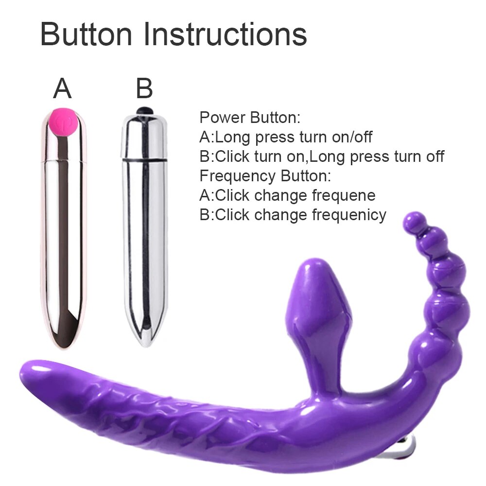 Lesbian Double Penetration Vibrator