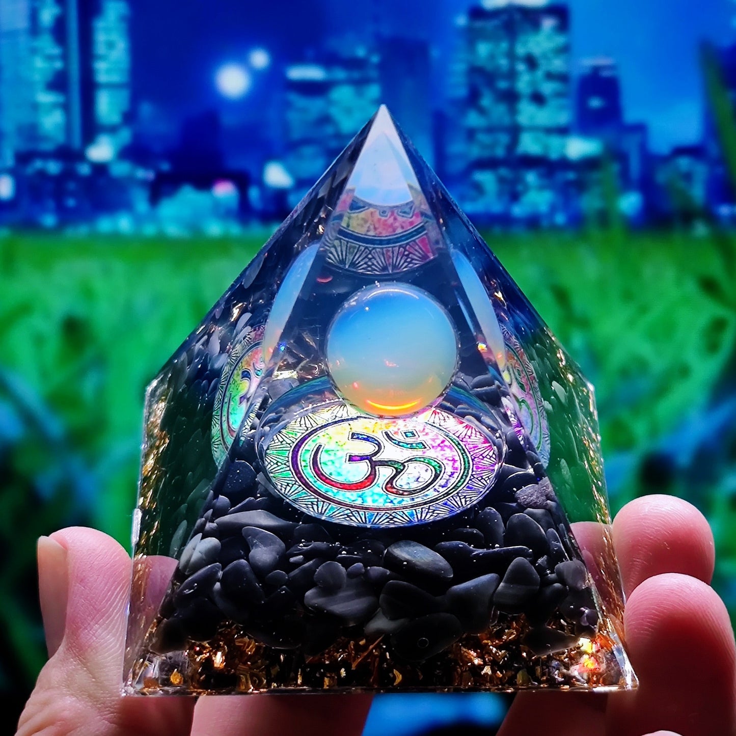 Energy Pyramid Orgonite Reiki
