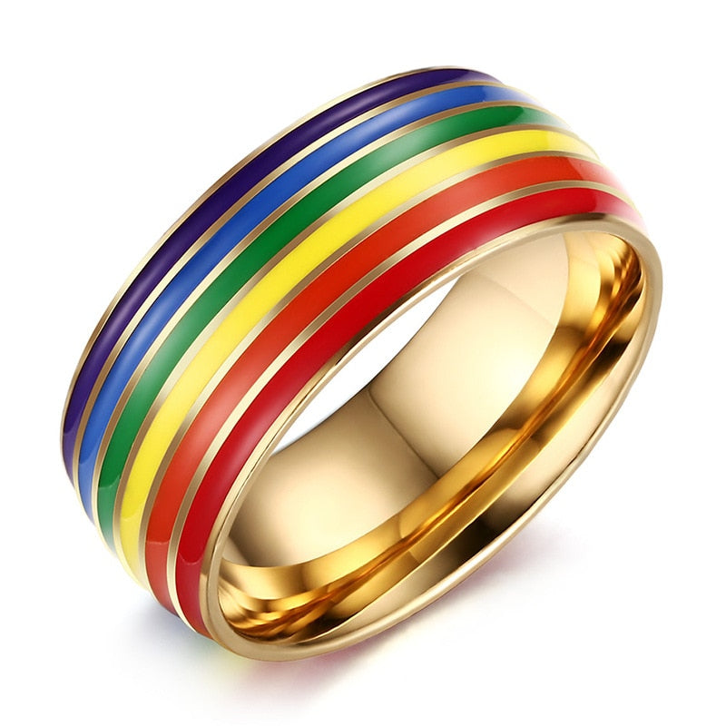 Rainbow Ring For Women/ Men