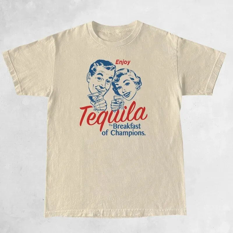 Enjoy Tequila Retro Graphic Tee