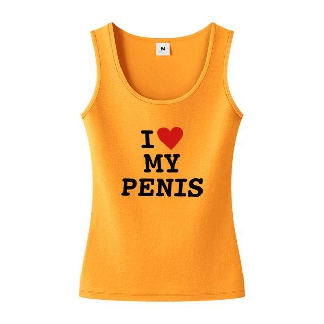I Love My Penis Top
