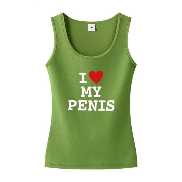 I Love My Penis Top
